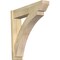Ekena Millwork Thorton Slat Rough Sawn Outlooker, Douglas Fir, 8"W x 36"D x 36"H OUT08X36X36THR06RDF - alternate 1